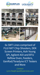 Allsurplus Auction 6x SMT Lines in Laos